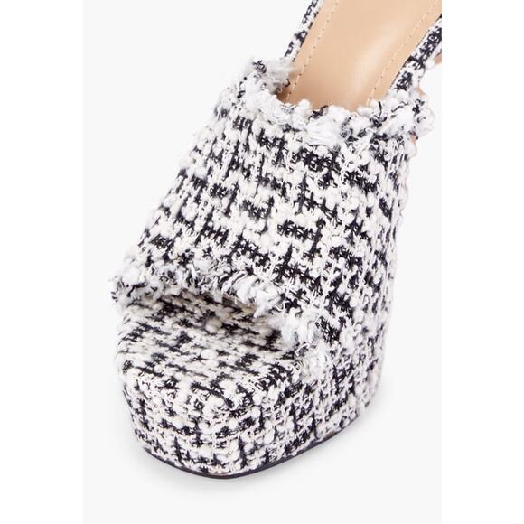 JUSTFAB Heather Throwback Platform Sandal - Picture 10 of 14